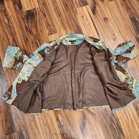 Silkland Paisley Jacket Boho - Picture 6 of 14